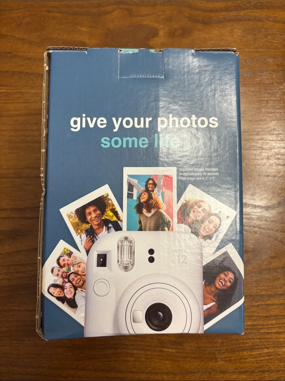 Fujifilm Instax Mini 12 Instant Film Camera *Bundle, Clay White